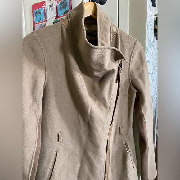 Mackage Tan Trench Coat - Picture 11 of 15